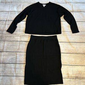 2-piece Sweater Skirt Set